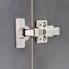 Stolmet Furniture Hinges Set of 2 Hinges with Guide Cover