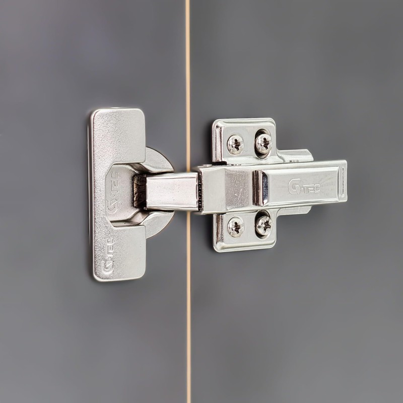 Stolmet Furniture Hinges Set of 2 Hinges with Guide Cover