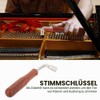 Dilwe Piano Tuning Key, L Shape Stainless Steel Plastic Handle