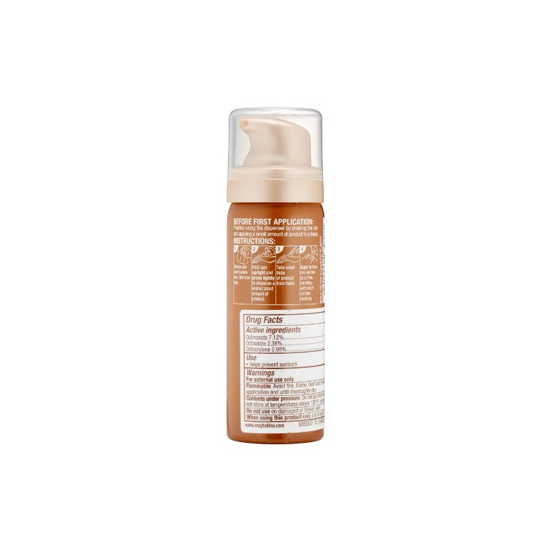 Maybelline New York Dream Nude Airfoam Foundation, Light Cocoa, 1.6