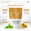 Sunflower Lecithin Powder 250g - De-Oiled 97% Essential Fat -