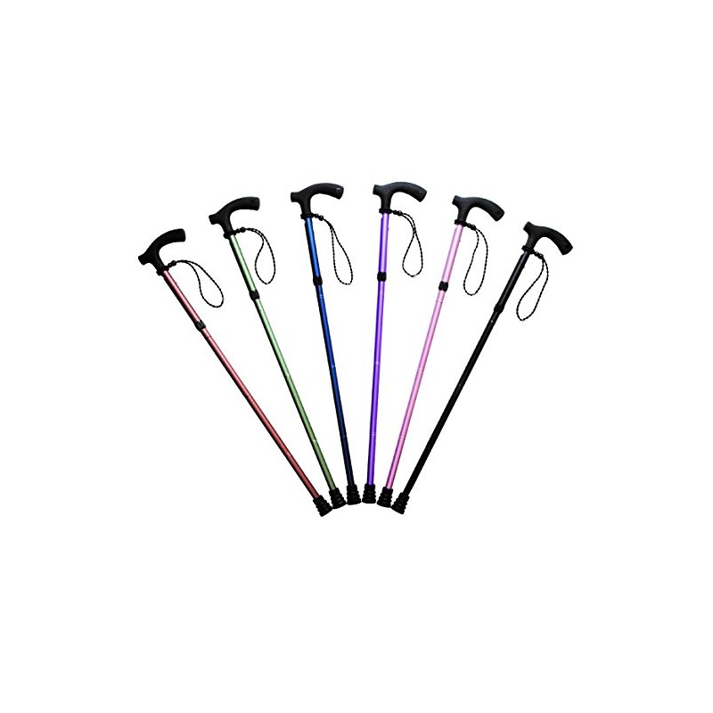 Folding Adjustable Cane Runn Standard Black