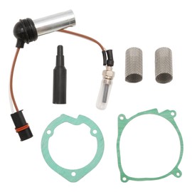 JUUDDENPARTS 252069011300 12V Glow Plug Heater Repair Parking Heater Maintenance Kit, Replacement for Eberspacher Espar Airtronic D2 D4 D4S, Replaces 252069100102