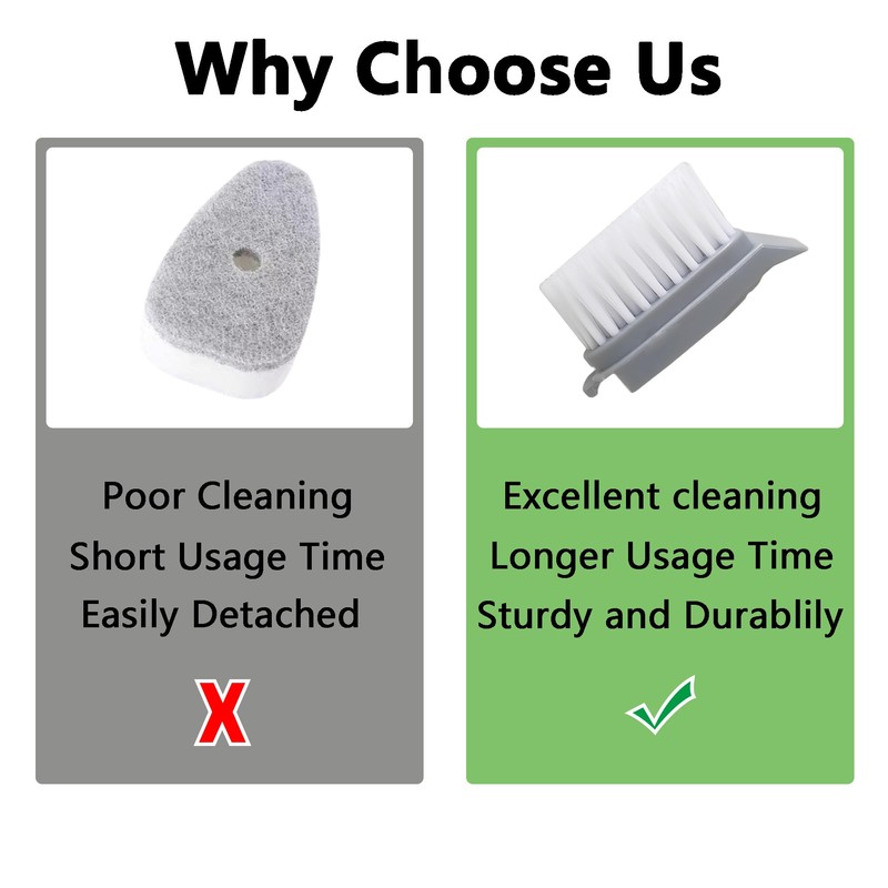 Dish Brush Refills Replacement Heads Compatible with Scrub Daddy Dish