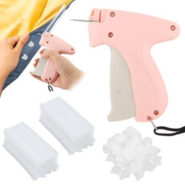 Stitchy Quick Clothing Fixer, Quick Clothes Fixer Stitch Gun for Clothes, Micro Tagging Stitch Tool with 100 Bear Buckles & 1100 Plastic Pin, Mini Quick Stitch Sewing Hemming Gun