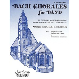 Bach Chorales for Band: B-Flat Tenor Saxophone