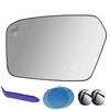 EAP Driver Side Mirror Glass Compatible with Ford Fusion 2006-2012,
