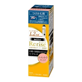 Rerise Gray Hair Color Server Re Black (Natural Blackness), Soft Finish, Unisex, Refill 190g