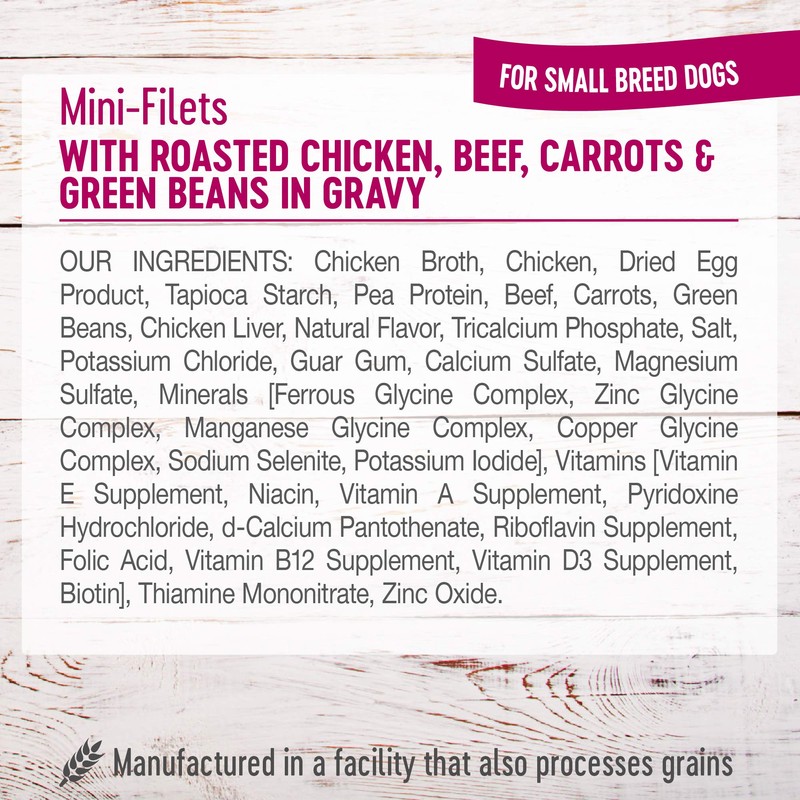 Wellness Petite Entrees Mini Filets Grain Free Natural Wet Small