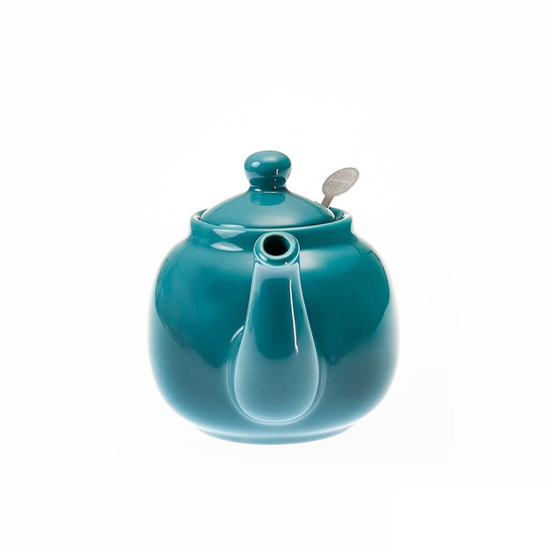 LONDON POTTERY Farmhouse Teapot for 2 Cups, Aqua