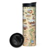 Arches & Canyonlands National Parks Map 16 Oz Travel Drinkware