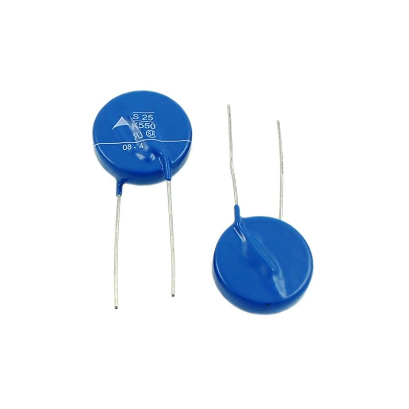 2x Varistor S25K550E4R12 ; 550V 1W ; 21,5mm d27x8mm ;