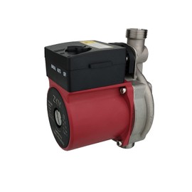 ZYIY Stainless Steel Automatic Booster Pump 115V Hot Water Pressure Booster Pump for Home 3/4" Boiler Circulation Pump 36ft Circulating Pump,Circulator Pump for Solar Heater/Faucet/Boiler Circulation