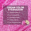 Oulac Hot Pink Cream Eyeshadow also for Highlighter Highly Pigmented