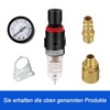Compressed Air Pressure Regulator, 1/4 Inch Compressed Air Maintenance Unit