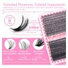 Kit De Extensiones De Pestanas 720pcs C/pegamento Capacidad
