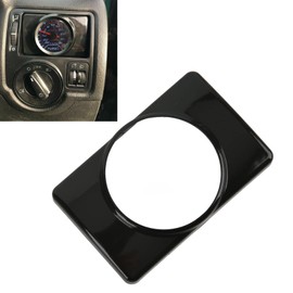Keenso Air Vent Gauge Pod Adaptor, Black Air Vent Gauge Pod Adaptor Gloss Air Conditioner Vent Gauge Mount Replacement for Mk4 RHD LHD