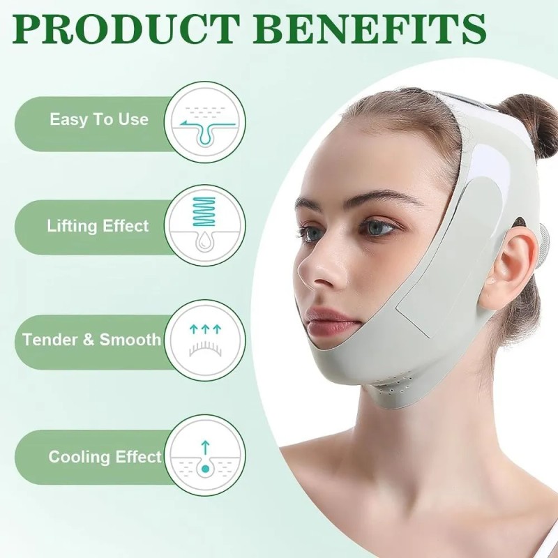 Mascarilla Dormir Ajustable Esculpir Cara