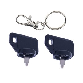 JEENDA Ignition Switch Key 63-8360 103-2106 1-603511 62-7770 Compatible with Toro Exmark Titan Z-Master Lazer Z Turf Ranger Navigator Turf Tracer X-Series Metro (2)