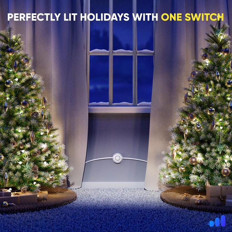 Maximm Extension Cord with On/Off Switch and Cradle, 2-Prong Flat