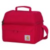Carhartt 12 Can Two Compartment Lunch Box | Durable, Fully-Insulated