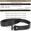 IZUS Classic Retro Belt Strap for Men Women without Buckle