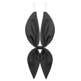 [Love Room] School Ribbon, Ribbon Tie, Uniform Ribbon, Girls, Bowtie, Sailor Uniform Decoration, Bowtie, Adjustable, Plain, Students, Uniform Accessories, Cosplay Props, Black