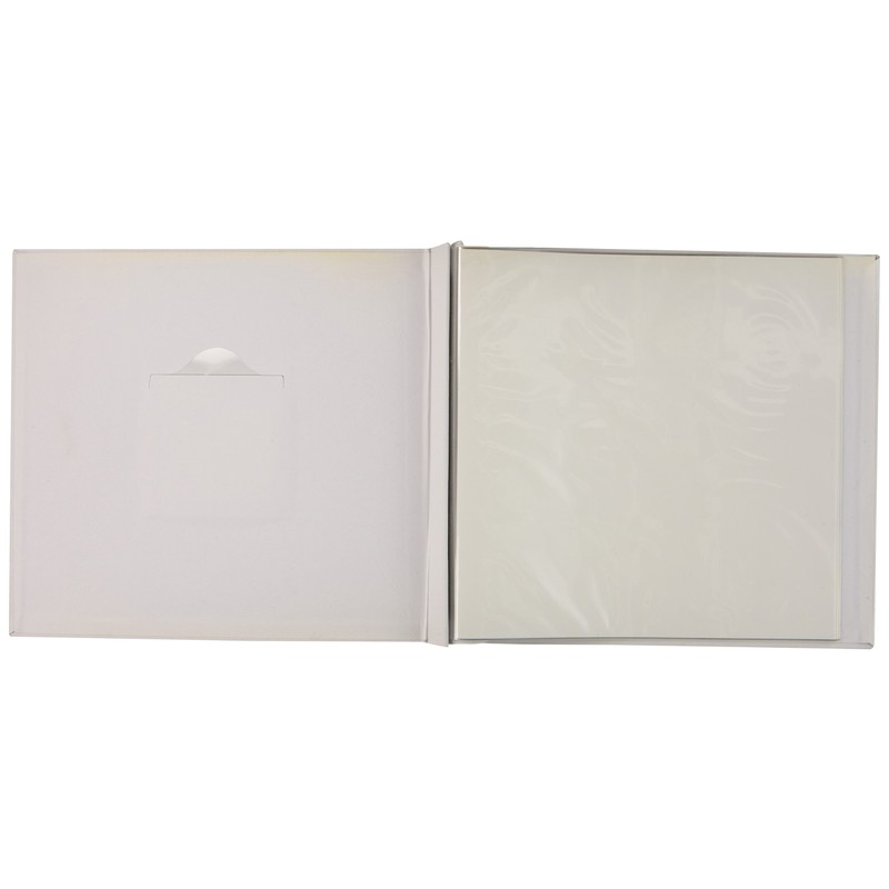MCS Expandable 10-Page Fabric Scrapbook Album with Photo Opening Cover