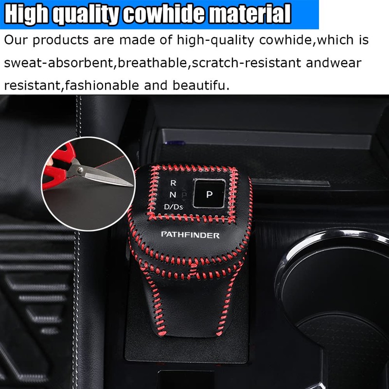 Kakash Custom Interior Accessories for Nissan Pathfinder 2022 2023 Leather