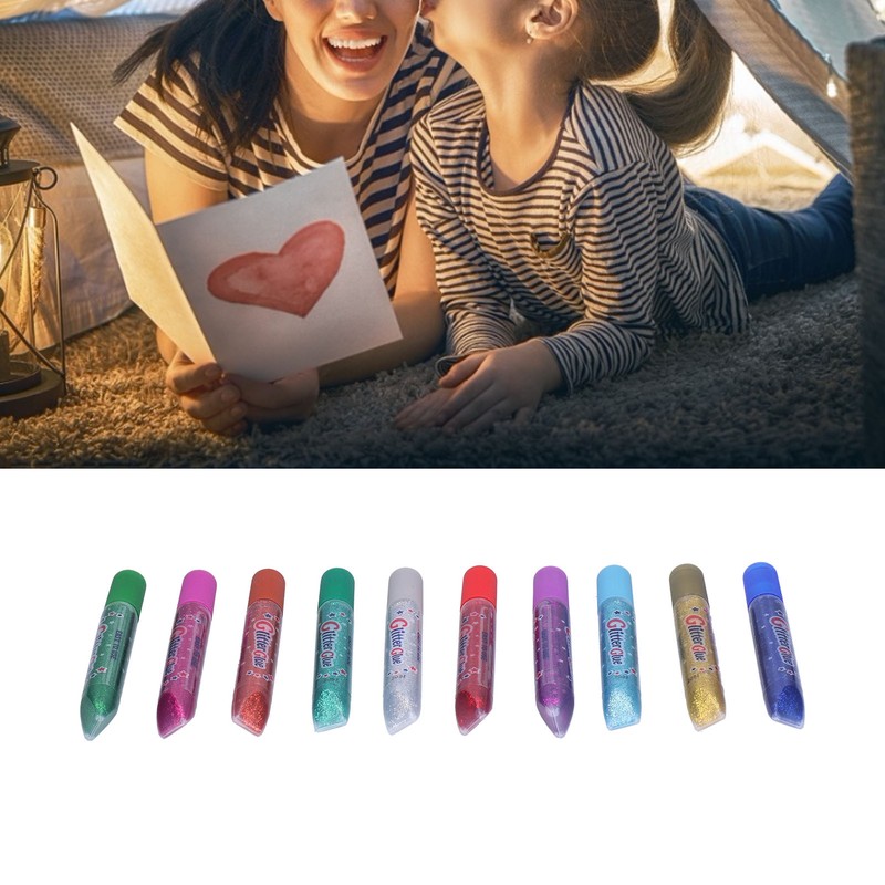 Glitter Glue Pen Washable Gold Powder Arts and Crafts Supplies