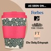 Ecoffee Cup: Like, Totally! with Pink Silicone 12oz