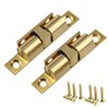 UPEYXDQR Double Ball Tension Roller Catch Latch, 2"/ 70mm Solid