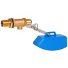 ZHEQOGZH Brass Float Valve 1/2 Inch, Livestock Water Tank Float