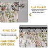 OWENIE 4236S2 - Cortinas transparentes con impresión WLD