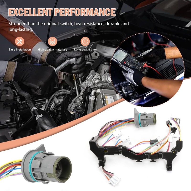 FanPaYY 29545307 Transmission Wiring Harness 6-Speed Compatible with 2011-2019 Silverado