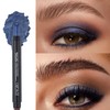 Blue Eyeshadow Stick, Glitter Eye Shadow Crayon Pen Eyeshadow Pencil