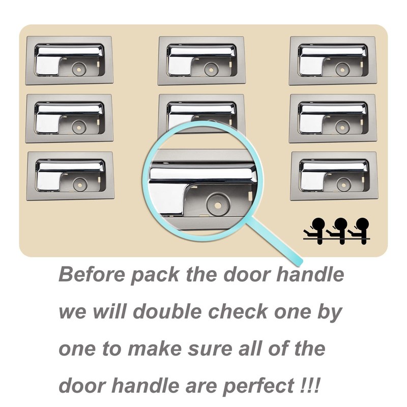 RLB-HILON Interior Door Handle Compatible with Ford F150 2009 to