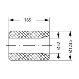 Danfoss Filter Drier Core For DCR Danfoss 100-DM (Moisture And Acid) With Gasket 023U7562 100-DM