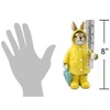 The Bridge Collection Raincoat Bunny Rain Gauge-Cute Rabbit Spring Garden
