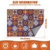 Talavera Mexican Tiles Dish Drying Mat for Kitchen Counter Microfiber