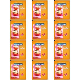 S.Martino Vanillina Vanilla Powder Gluten Free Each Envelope 2g , 5 Servings , Pack of 12