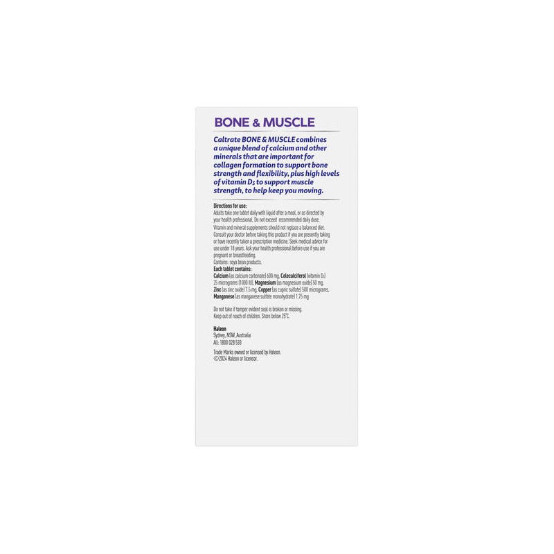 Caltrate Bone & Muscle 60 Tablets