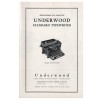 Underwood No.6 Standard Typewriter Instruction Manual Antique Vtg User 11