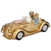 Old Couple Resin Grandma and Grandpa Car Model Saving Pot