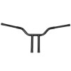 Cequent Unbranded Black 14" Rise MX-T Bar Handlebar For Harley