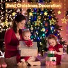 Kimuwote Light Curtain Christmas Lighting Window with Remote Control Timer,