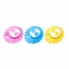 Infant Baby Shampoo Cap Shower Cap Bath Hat Visor Ear Protection Shampoo Cap 1 - Yellow 6ea
