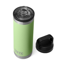 YETI Rambler 18 oz Bottle, Leakproof, Vacuum Insulated, Stainless Steel with Chug Cap, Key Lime