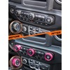 Savadicar Climate Control Panel Knob Trim Kit & Light Control
