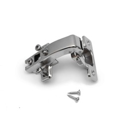 GTV 35mm Angular Standard 90 Degree ZE Hinge, Steel, Zinc Plated, Gray, Classic